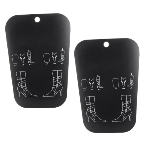 Boot Support Shaper Automatic  Boot Trees Pads Hanger Stand 2 Pieces