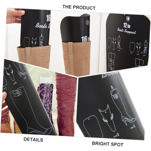 Boot Support Shaper Automatic  Boot Trees Pads Hanger Stand 2 Pieces 1