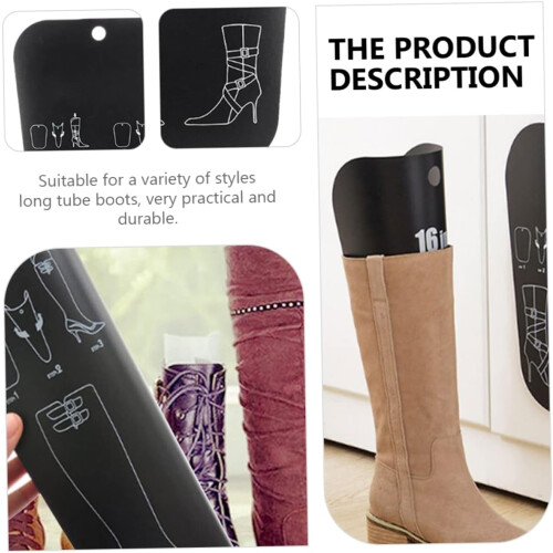Boot Support Shaper Automatic  Boot Trees Pads Hanger Stand 2 Pieces 2