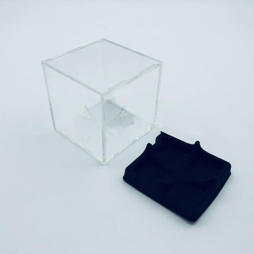Baseball Storage Box Acrylic Clear Display Case Cube For Baseball Memorabilia Dustproof Protector Case 2