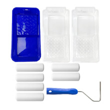 Practical 4inch Foam Brush Paint Brush Roller Refills for Extended Painting Area Enhanced Painting Experience Board
