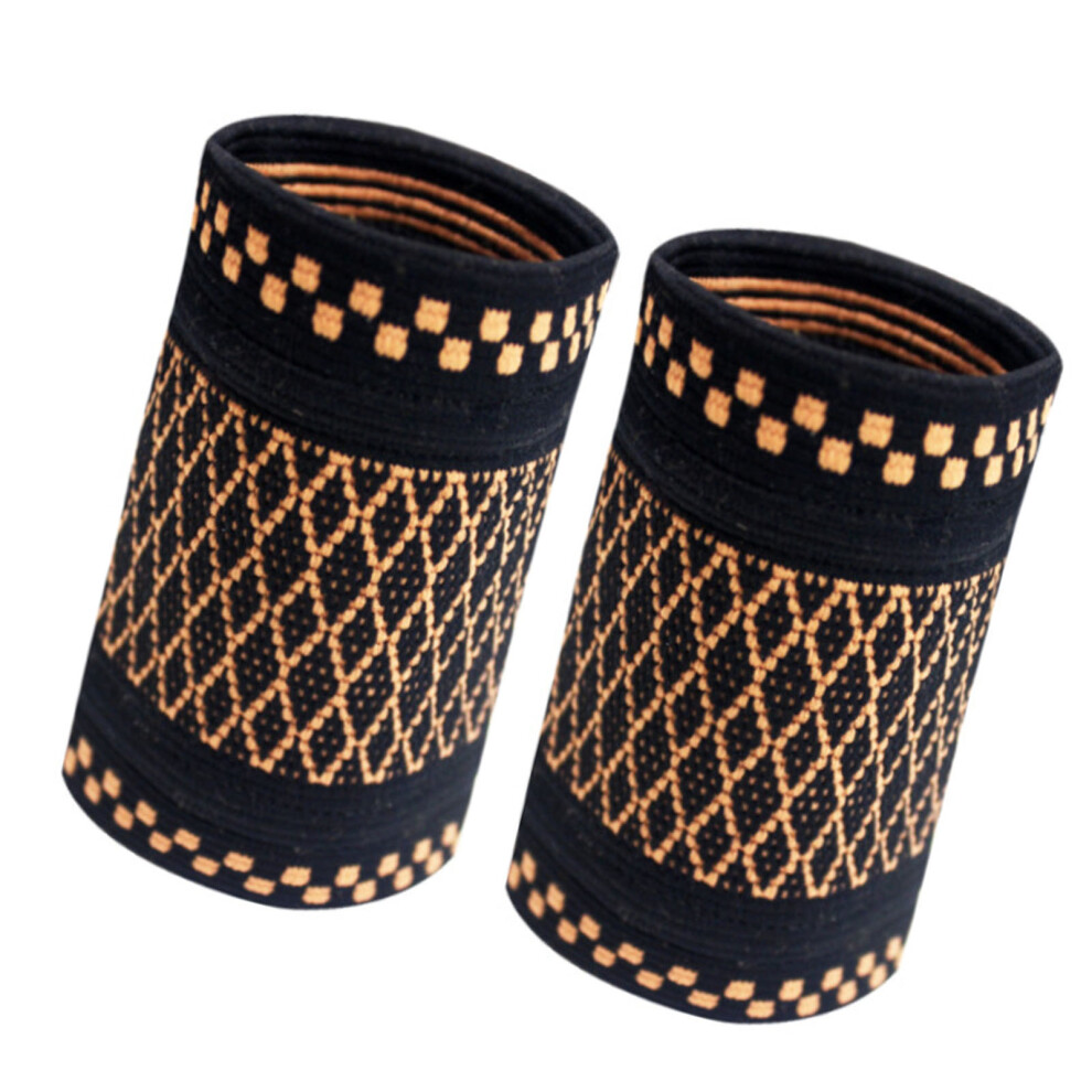 Copper Wrist Compression Brace Support, M, Sweat Absorption Nylon