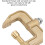 Welding Clamp Solid Brass, Clamp Type G, 500A, Jaw Width 43mm 5