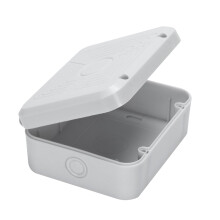 Solar Camera Junction Box with Weatherproof Cable Enclosure for Wall or Ceiling Mount