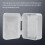 Solar Camera Junction Box with Weatherproof Cable Enclosure for Wall or Ceiling Mount 2