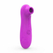 (Purple) Clit Vibrator Oral Sex Suction Breast Massager Nipple Sucking