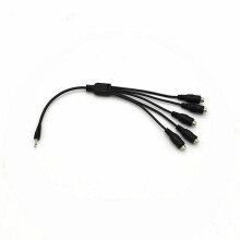 (5 In 1 Cable, Black) Electro Shock Nipple Clamps Suction Sound Butt Plug Cock Rings Bdsm