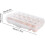 Refrigerator Egg Box With Secure Lid Clear Storage Container Space Saving Kitchen Egg Organizer 4