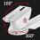 CCTV Camera Wall Mount Bracket External Wall Corner Bracket Outdoor Security Mounting Accessory Metal Hoop Bracket 20 Cm 3