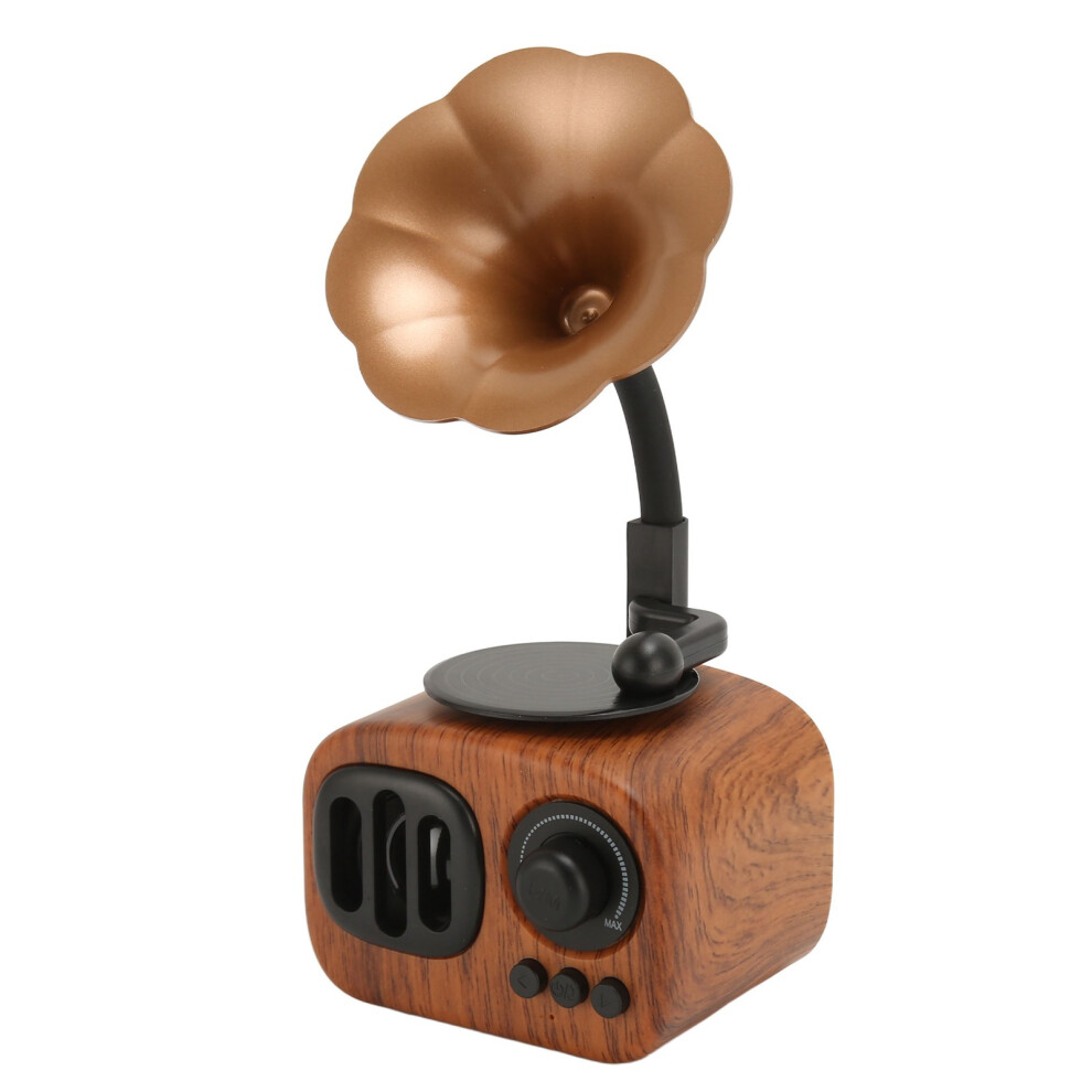 Vintage Wood Bt Speaker Portable Wireless 5W 1500Mah Grain 9411368969679