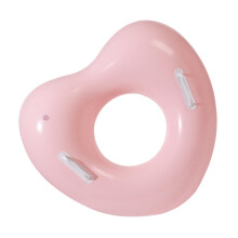 Inflatable pool float, heartshaped pool float, romantic heartshaped design, large and comfortable, 62 x 57 x 4 cm, for swimming activities