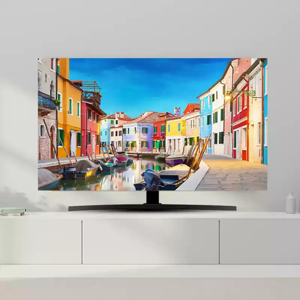 Tv Screen Protector Cover For 3285In Tv And Computer Monitor, Dust Cover Cloth, Hanging Universal, Floral Landscape 9189345198243