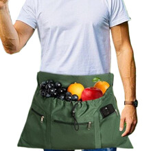 Gardening Apron for Men Heavy Duty Waterproof Oxford Fabric with MultiPocket Storage Adjustable Strap