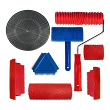 Wood Grain Tool Set For Interior Wall, Printed Art Wood Grain Tools, DIY Wall Design Decoration
