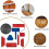Tools for Printed Art, Wood Grain, Texture Roller, Texture Tools for DIY Interior Wall Design Decoration 5