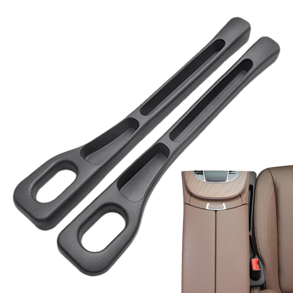 Auto Seat Space Filler Car Seat Gap Filler Antislip Between Seat Console Gap Blocker Storage Box Keys And Phones Black 9382693600004