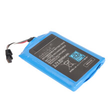 Blue 3.7V 8000mAh Rechargeable Battery Pack for Wii U WUP-014