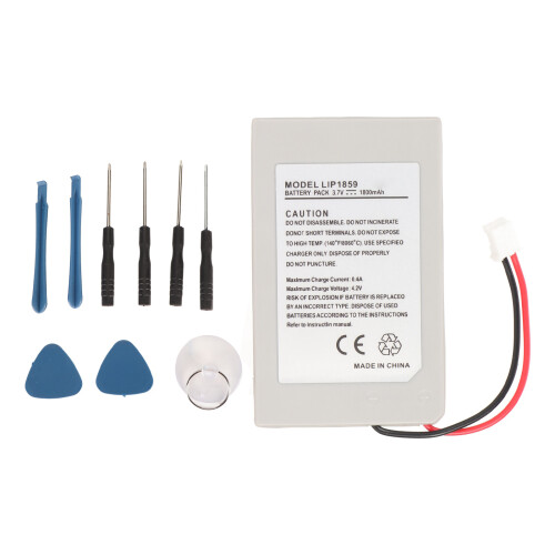 LIP1859 1800mAh Gray Replacement Battery for PS3 Dualshock 3 1