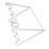 2PCS Iron Foldable Hanging Trash Bag Holder for Kitchen, White 8