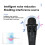 Handheld Wired Condenser Mic: Noise Shield 3.5mm for Karaoke 3D Pattern 7