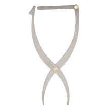 Golden Ratio Eyebrow Ruler Stainless Steel Fibonacci Gauge Tools Three Point Positioning Clear Scale Symmetrical Measuring Tool for Makeup Artists