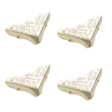 Sturdy Iron Corners for Stylish and-Yellow Floral style