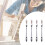 4Pcs High Performances Paint Brushes Portable for Detailed Work 6