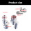 Multipurpose Swivels Joint for Airless Sprayer Guns Suitable for 3