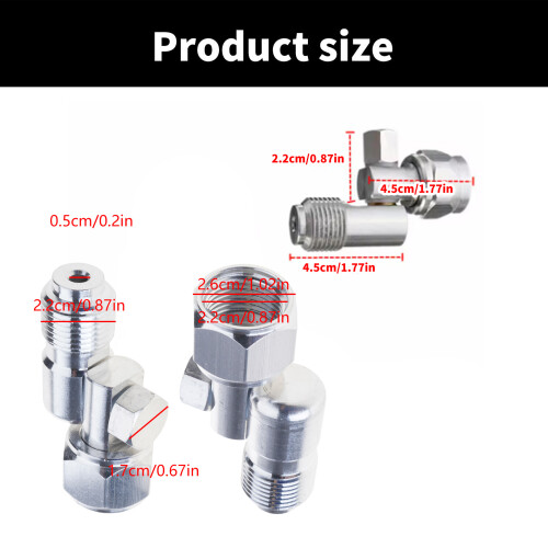 Multipurpose Swivels Joint for Airless Sprayer Guns Suitable for 2