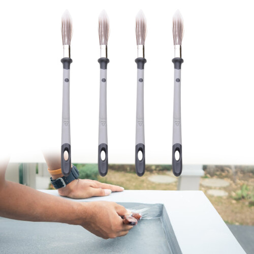 4Pcs High Performances Paint Brushes Portable for Detailed Work 1