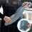 Kitchen Sink Water Splashes Guard Silicone Splashes-Black 7