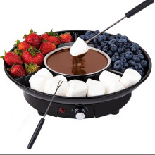 (black) Chocolate Restaurants Electric Set Fondue Home Electric Pot Pot Kit