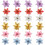 24Pcs Glitter Τεχνητά Χριστουγεννιάτικα Λουλούδια Γάμος Χριστουγεννιάτικο Δ 2