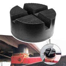 Carro DIY Universal X-Slot Jack Pad de borracha Quadro de borracha Adaptador de carris para soldadura por pressão Side Lift Design Antiderrapante 10x