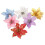 24Pcs Glitter Τεχνητά Χριστουγεννιάτικα Λουλούδια Γάμος Χριστουγεννιάτικο Δ 6