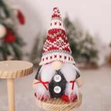 4 Stücke Handgefertigte skandinavische Gnome Weihnachtsdekorationen für Tischdekorationen für das Zuhause Weihnachtsdekorationen