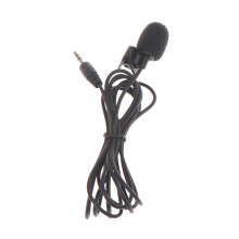 1,5 m langes, kabelgebundenes Freihänd, 3,5 mm Stereo-Buchse, Mini-Automikrofon, externes Mikrofon für PC, Auto, DVD, GPS-Player, Radio,