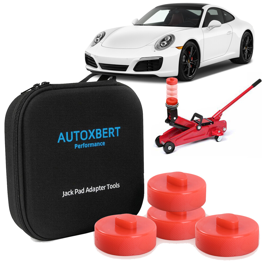 4X Car Jack Pad Anti-Slip Adapter Support Jacking Points Block & Storageâ Box For Porsche 911 964 997 996 993 991 Cayman Boxster 6935161468199