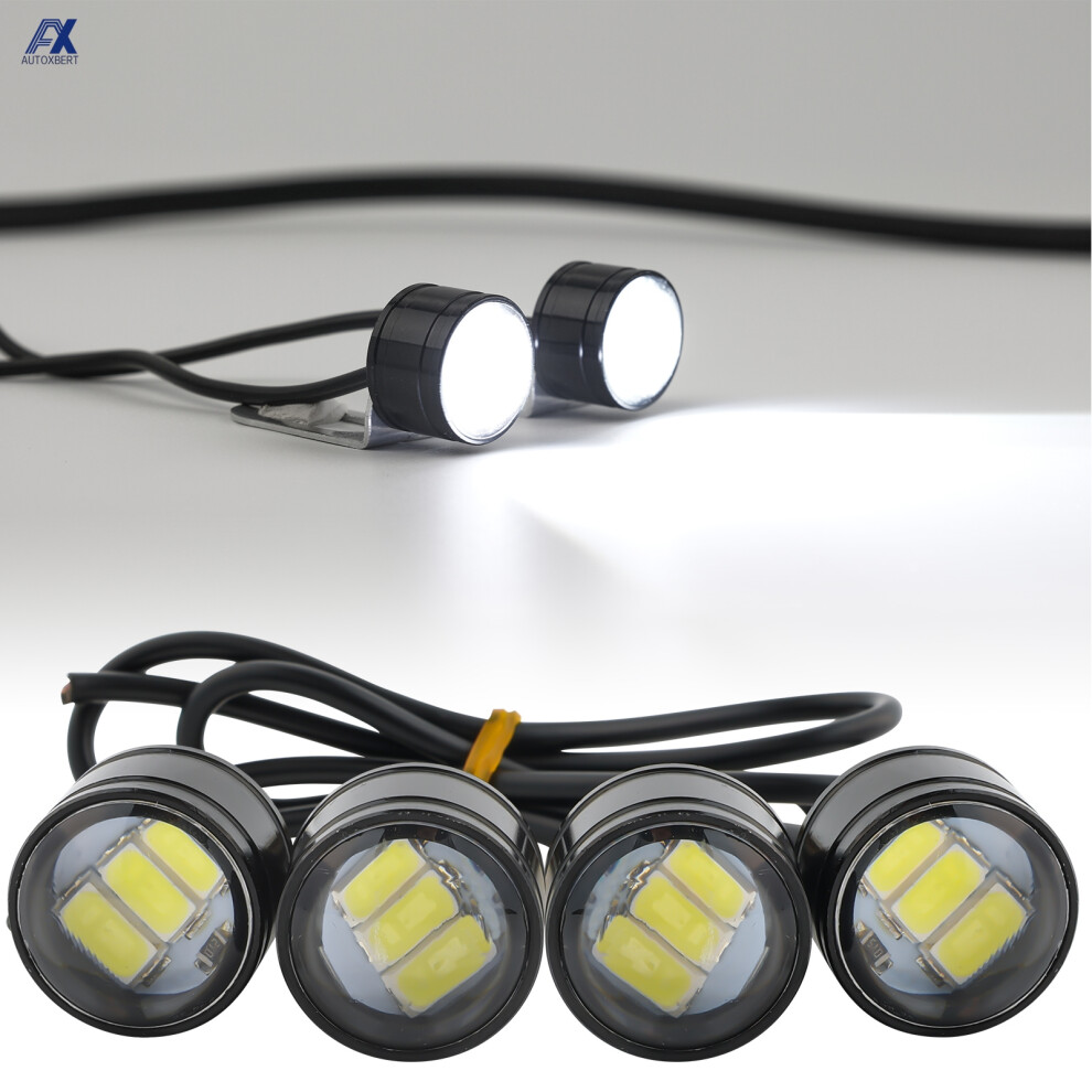 4X 12V Eagle Eye Led S Rearview Mirror Motorcycle Spotlights Fog Lamp Spot Daytime Running Driving S Lamp Light 6935161466089