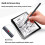 High Sensitivity 4096 Pressure Tilt Support With Eraser for Remarkable 2 Tablets 3