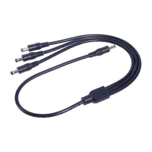 DC5521 Splitter Cable DC5.5mmx2.1mm Connectors Wire for LED Light Bar Speaker 2