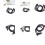 1 to 4 USB to Micro USB Charging Cable for USB Rechargeable Battery Universal 1