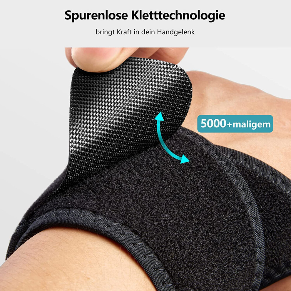 Arthritis Pain Relief With Moisture Vents, Wrist Compression Wrap Offers Customizable Compression, Reversible Design For Flexible Use, Breathable