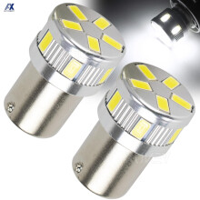 2X 12V 24V Universal White R5W R10W 1156 LED-Glühbirne BA15S Auto-Kennzeichen Rückwärts unter der Motorhaube RV 1141 Wohnwagen-Innenkuppelleuchte