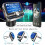 Effortless Aux Input Output, Bluetooth Fm Transmitter Ensuring A Seamless Connection To Your Favorite Tunes 4