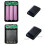DIY 3x18650 Battery Cases Quick Charge Outer Plastic shells Power Bank Shells Portable External Boxes without Battery 2