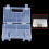 Organizer Practical Large Capacity Container Inner Compartment Anti Impact Storage Box Hard Plastic Battery Case Portable AA AAA 4