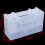 Organizer Practical Large Capacity Container Inner Compartment Anti Impact Storage Box Hard Plastic Battery Case Portable AA AAA 6