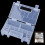 Organizer Practical Large Capacity Container Inner Compartment Anti Impact Storage Box Hard Plastic Battery Case Portable AA AAA 2