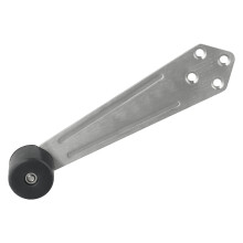 Edelstahl-Türstopper mit Gummipuffer verhindert Türkollisionen bei der einfachen Installation von Holz- und Metalltüren